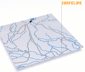 3d view of San Felipe