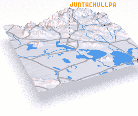 3d view of Junta Chullpa