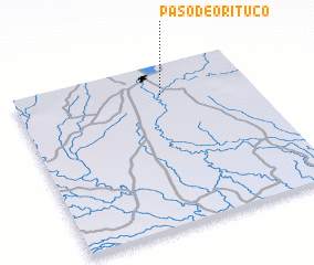 3d view of Paso de Orituco