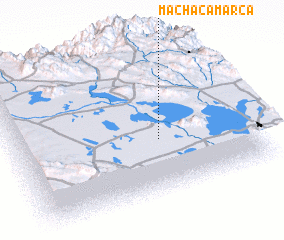 3d view of Machacamarca