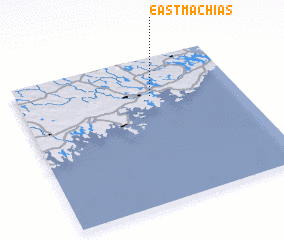 3d view of East Machias