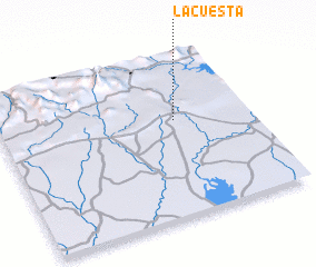 3d view of La Cuesta