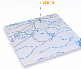 3d view of La Caña