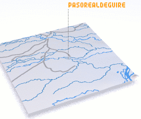 3d view of Paso Real de Güire