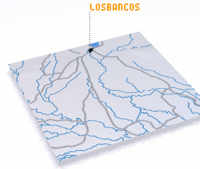 3d view of Los Bancos