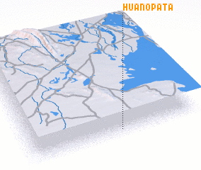 3d view of Huano Pata