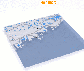 3d view of Machias