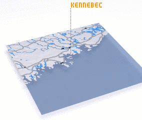 3d view of Kennebec