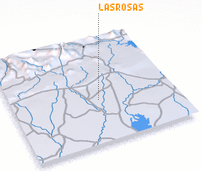 3d view of Las Rosas