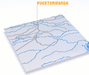 3d view of Puerto Miranda