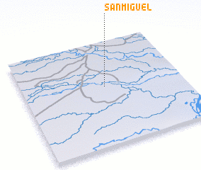 3d view of San Miguel