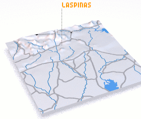 3d view of Las Piñas