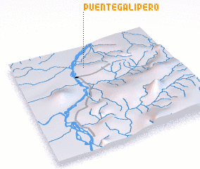 3d view of Puente Galipero