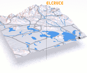 3d view of El Cruce