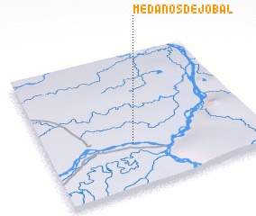 3d view of Médanos de Jobal