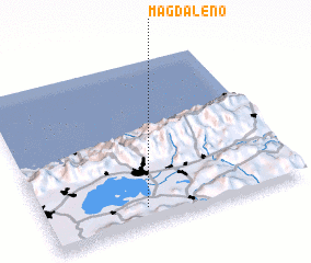 3d view of Magdaleno