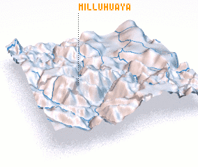 3d view of Milluhuaya