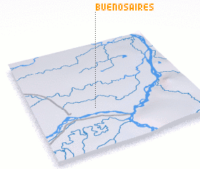 3d view of Buenos Aires