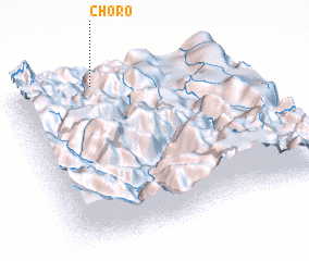 3d view of Choro