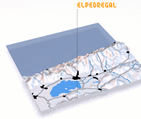 3d view of El Pedregal