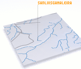 3d view of San Luis Gamaleira