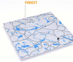 3d view of Forest