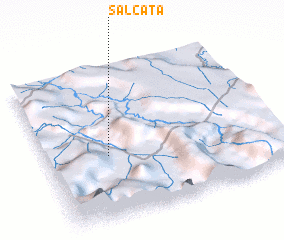 3d view of Salcata