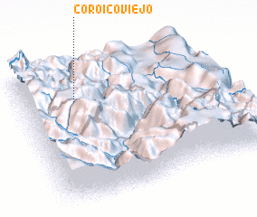 3d view of Coroico Viejo