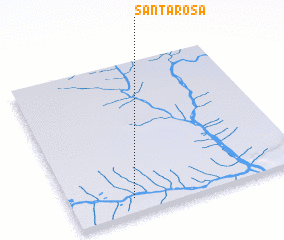 3d view of Santa Rosa