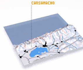 3d view of Cansamacho