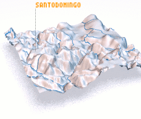 3d view of Santo Domingo