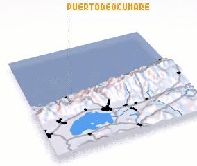 3d view of Puerto de Ocumare