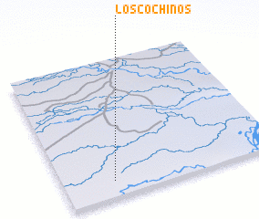 3d view of Los Cochinos