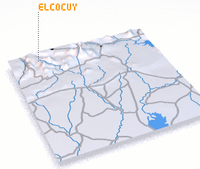 3d view of El Cocuy