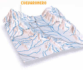 3d view of Cueva Romero