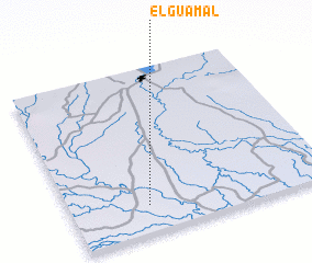 3d view of El Guamal
