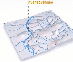 3d view of Puerto Venado