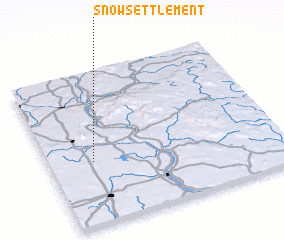 3d view of Snow Settlement