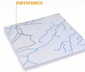 3d view of Pôrto Franco