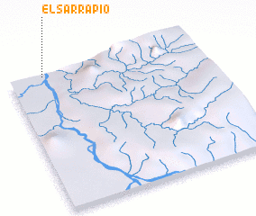 3d view of El Sarrapio