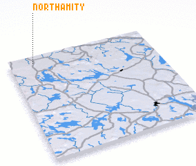 3d view of North Amity