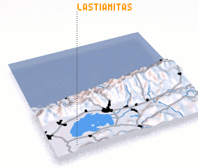 3d view of Las Tiamitas