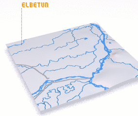 3d view of El Betún