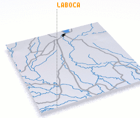 3d view of La Boca