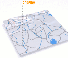 3d view of Oro Fino