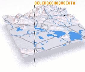 3d view of Belén de Choquecota