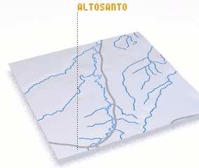 3d view of Alto Santo