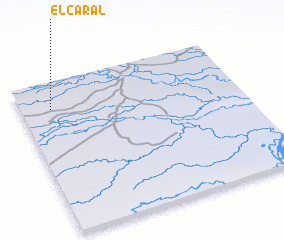 3d view of El Caral