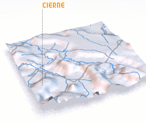 3d view of Cierne