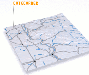 3d view of Cote Corner